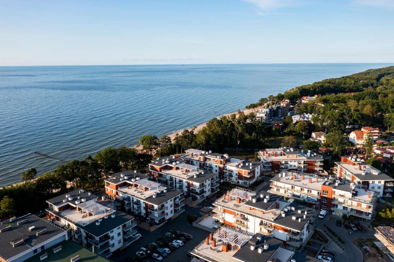 Apartament 7M Z Basenem W Jednym Budynku Klifowa Rewal Bon Turystyczny !!! Free Private Parking Exterior foto