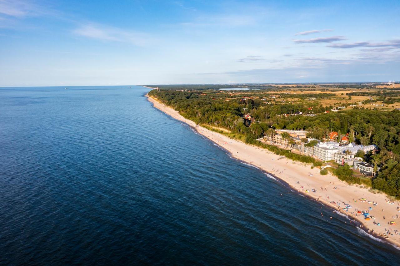 Apartament 7M Z Basenem W Jednym Budynku Klifowa Rewal Bon Turystyczny !!! Free Private Parking Exterior foto